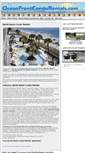 Mobile Screenshot of oceanfrontcondorentals.com